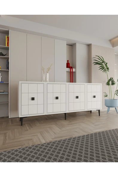 CENEYRA KA1509A - YUKA KONSOL, TV SEHPASI ANTRASİT 150cm - 6