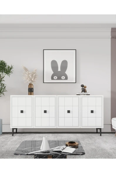 CENEYRA KA1202A - YUKA KONSOL, TV SEHPASI ANTRASİT 120cm - 11