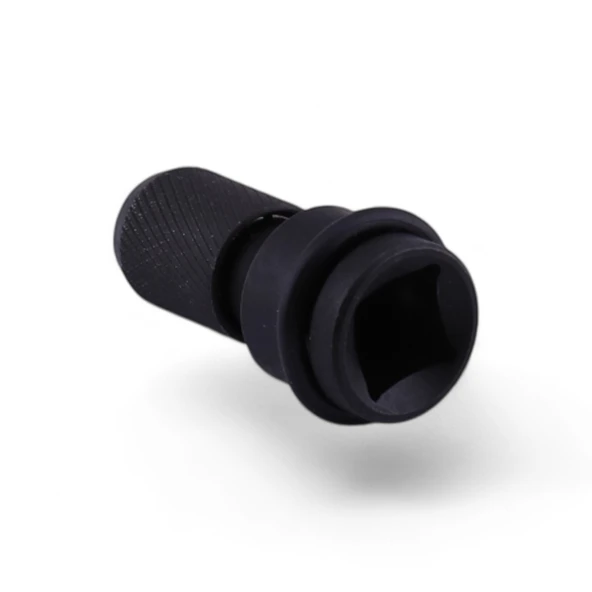 1/2" Lokma Anahtarı Girişli Bits Uç Tutucu Metal 50 mm Yüksek Dayanıklı Güvenli Profesyonel Adaptör - Resim 6