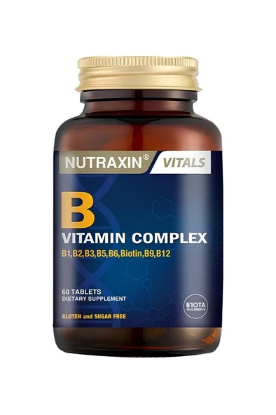 Nutraxin B Vitamin Complex 60 Tablet ürün görseli 1