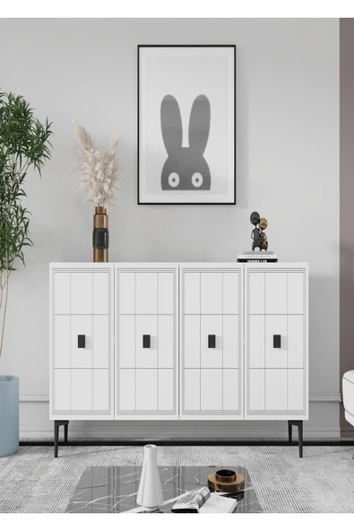 CENEYRA KA1202A - YUKA KONSOL, TV SEHPASI ANTRASİT 120cm - 5