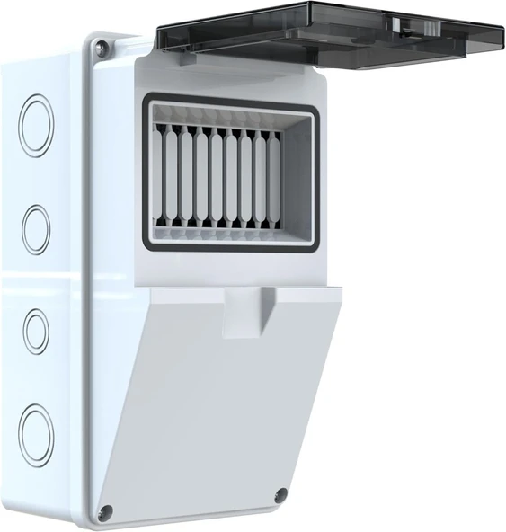 120x220x110 mm Boş Kombinasyon Kutusu (5 Sigorta Kapasiteli) - 5