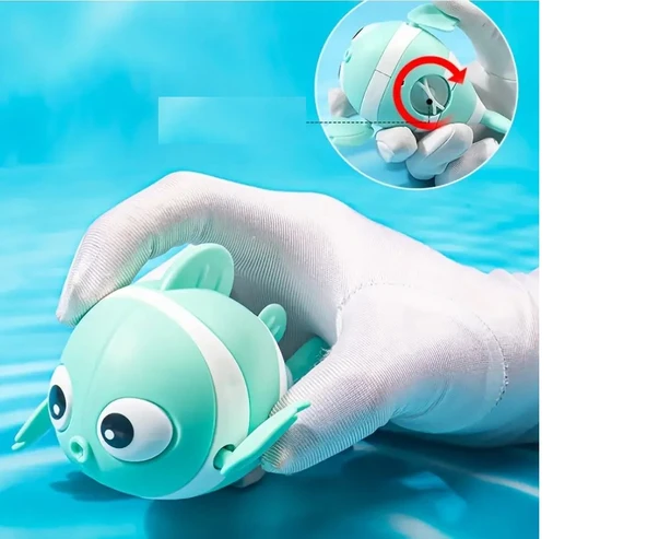 Kurmalı Balık Bebek Banyo Oyuncağı