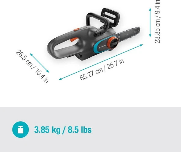 Gardena 14790 Akülü Testere Powersaw 3/8 18V 25CM - Resim 5