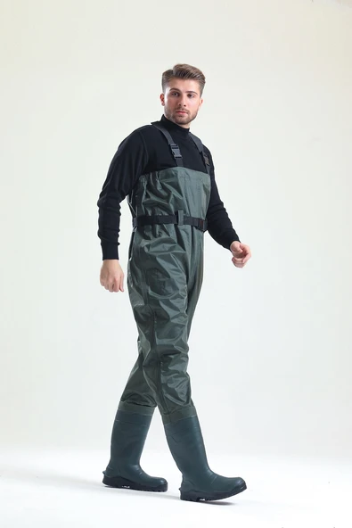 Hunthink Haki Taslan Tulum Çizme - Resim 17