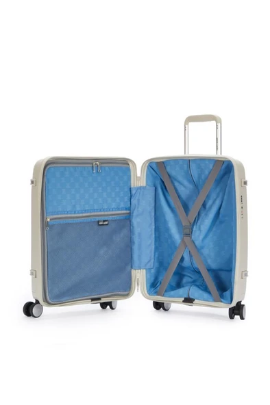 Pierre Cardin Trolley Valiz Gri Büyük Boy 04PC7070-01-GRİ - Resim 3