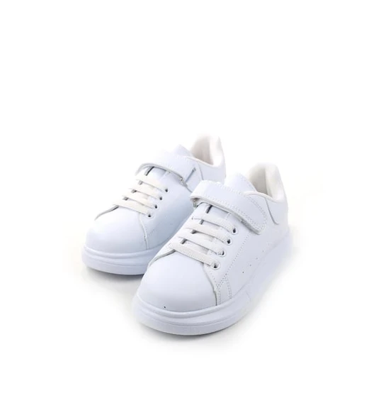 Moda Ayakkabı 160 Beyaz Çocuk Spor Ayakkabı - Resim 6