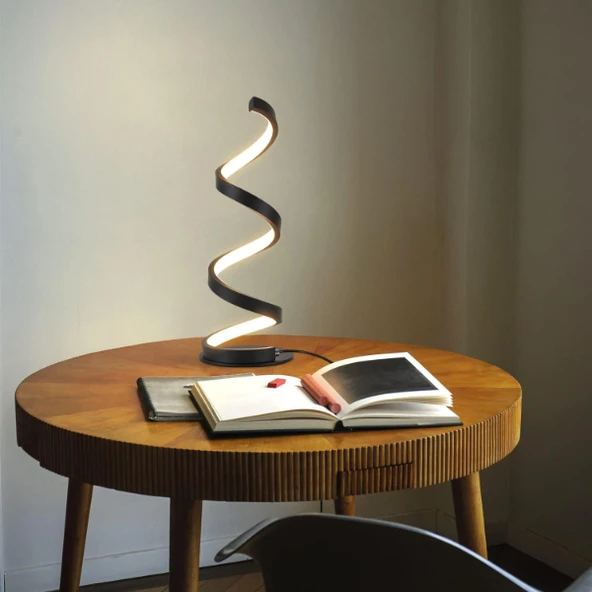 Kıvrımlı Spiral Gece Lambası - Resim 2