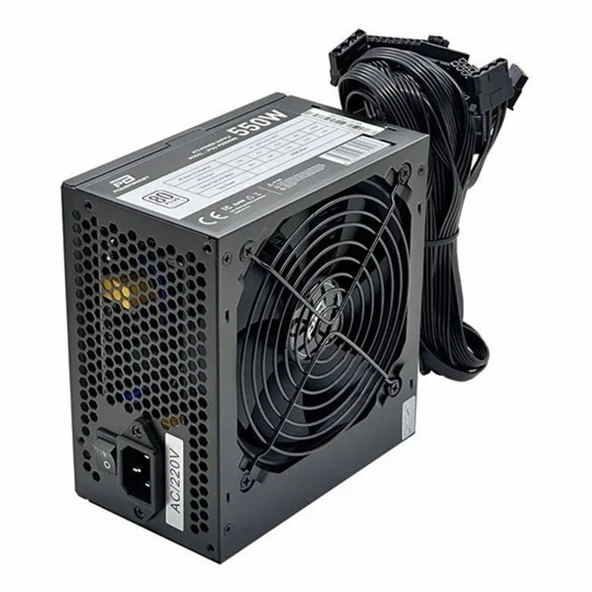 PowerBoost PB550WB 550W 80+ White Güç Kaynağı - Resim 2