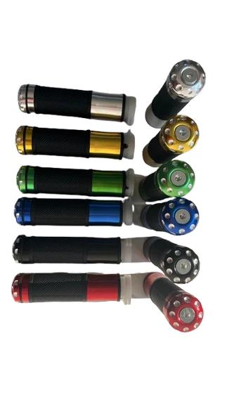 Üniversal Motosiklet Elcik Takımı Gaz Borulu XL 280 Gold - 4