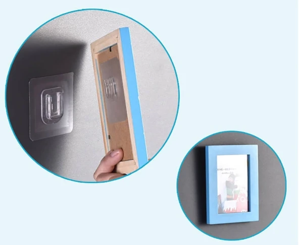 Geçmeli Klips Eşya Sabitleme Askısı 5 Set - Resim 3