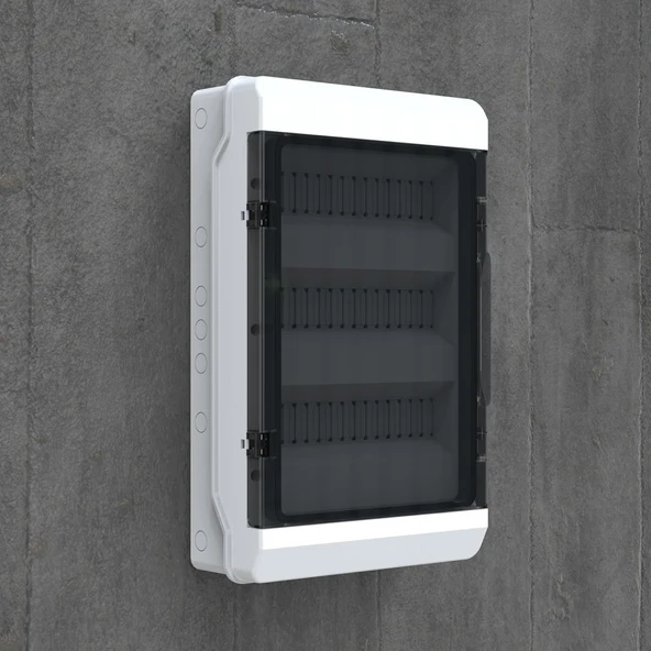 355x560x135 mm 36 lı Sıva Üstü W Otomat Kutusu - 6