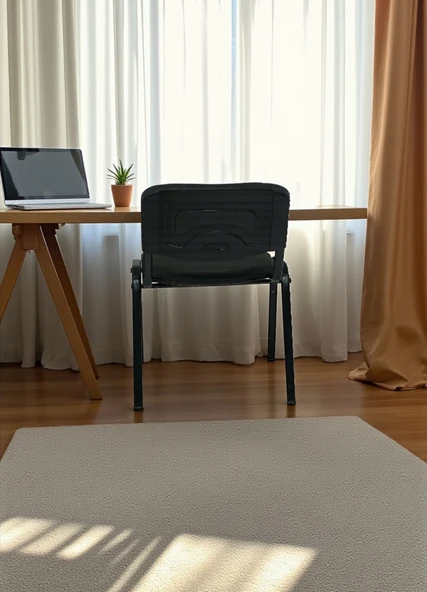 Arji Siyah Form Çalışma Sandalyesi - 2