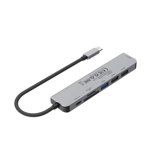 Unıtek Usb-c 7in1 Unıversal Dock Statıon (h1118a) - 2