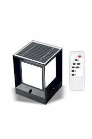 Helios 60w Solar Set Üstü Kumandalı Beyaz Işık Güneş Enerjili Bahçe Aydınlatması 60w Hs-4009