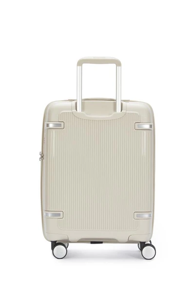 Pierre Cardin Trolley Valiz Gri Kabin Boy 04PC7070-03-GRİ - Resim 9