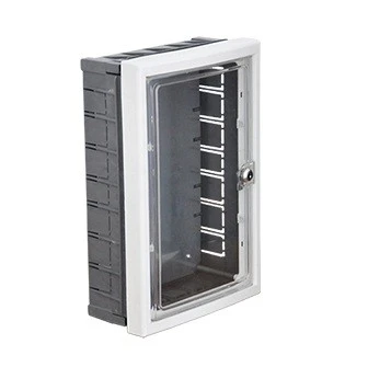 250x375x122 Şeffaf Kapaklı Taban Saclı Sıva Altı Pano