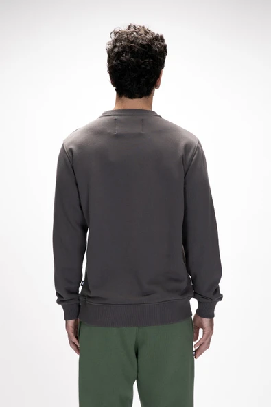 BAD BEAR MOUNTAIN CREWNECK / RAVEN ERKEK SWEATSHİRT - Resim 3