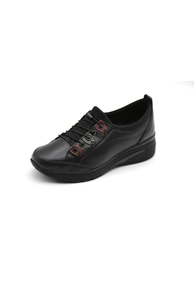 283 De Scario Kadın Deri Ayakkabı - Resim 2