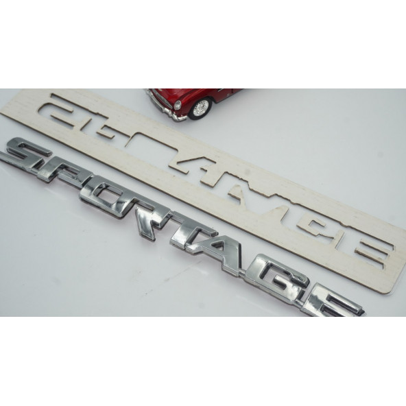 Kia Sportage 2011 2016 Modeller Bagaj Krom ABS 3M 3D Yazı Logo Amblem - 5