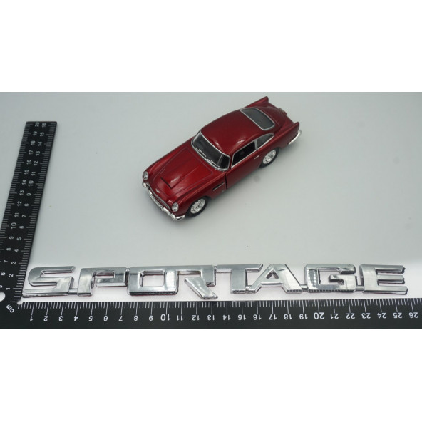 Kia Sportage 2011 2016 Modeller Bagaj Krom ABS 3M 3D Yazı Logo Amblem - 6