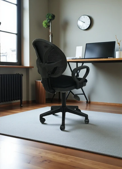 Arji Ev ve Ofis Çalışma Sandalyesi Bilgisayar ve Sekreter Koltuğu - 3