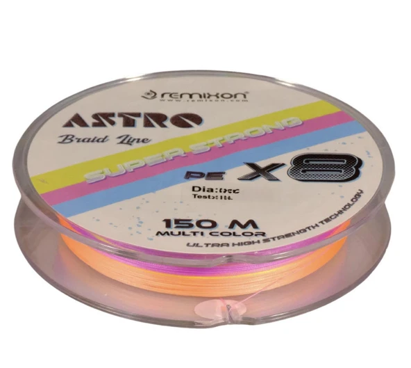 Remixon Astro 8X 0.13mm 150m M.Color İp Misina - 2