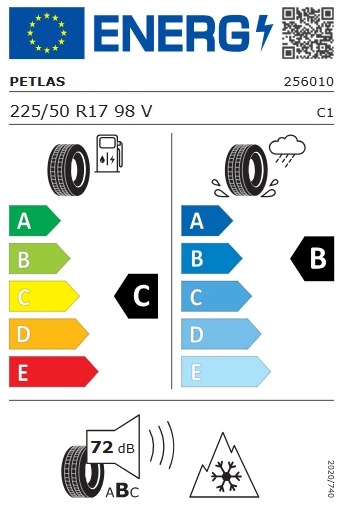 Petlas 225/50 R17 98V Reinf. Snowmaster 2 Sport Kış Lastiği 2025 Üretim - Resim 3