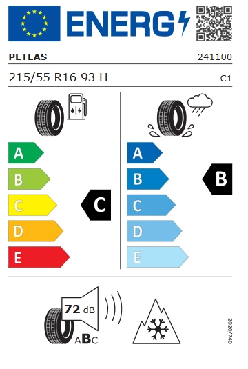 Petlas 215/55 R16 93H Snowmaster 2 Sport Kış Lastiği 2024 Üretim - Resim 3