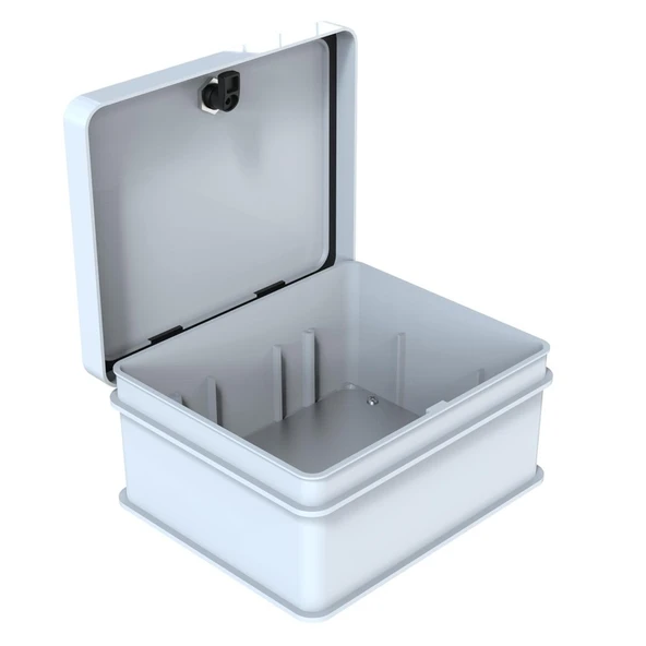 250x300x145 Opak Kapaklı Taban Saclı Pano - 2