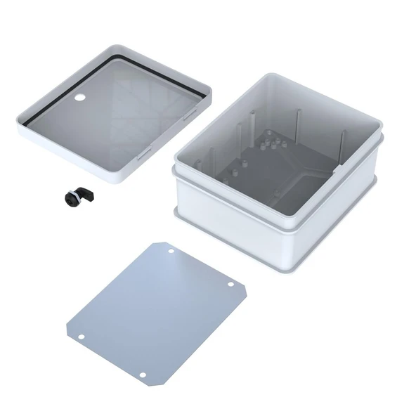 250x300x145 Opak Kapaklı Taban Saclı Pano - 3