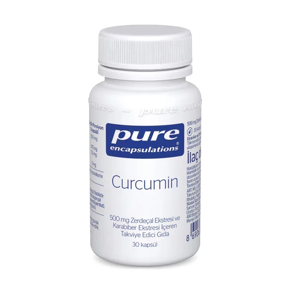 PURE ENCAPSULATIONS CURCUMIN 30 KAPSUL ürün görseli
