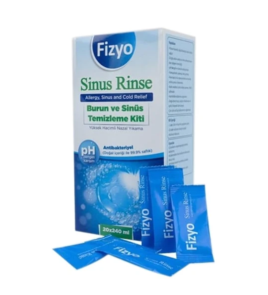 FİZYO SİNÜS RİNSE YETİŞKİN 240 ML (burun ve sinüs temizleme seti) ürün görseli