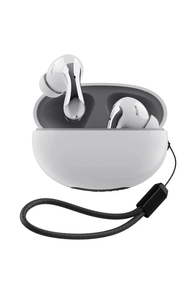 SWORD 2110PRO ANC Bluetooth 5.4 Kulaklık, Dijital Ekran, IPX4, Uzun Pil Ömrü, Bass, Android&Ios Beyaz SW-2110PRO - 2