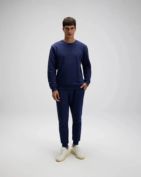 Ellesse EM556-NV Erkek Lacivert Sweat - 3