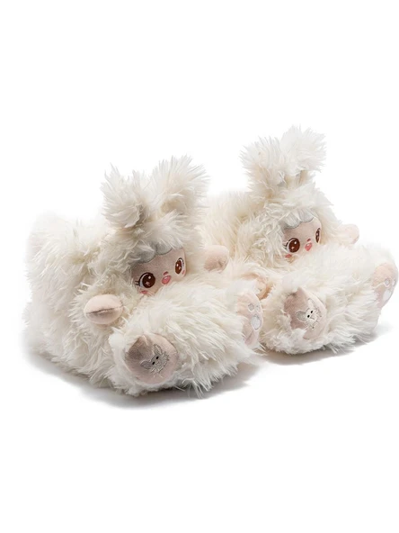 TWIGY TW LINGO BEJ KADIN HAYVANLI PANDUF 36/41 ürün görseli 1