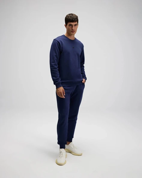 Ellesse EM556-NV Erkek Lacivert Sweat - 2