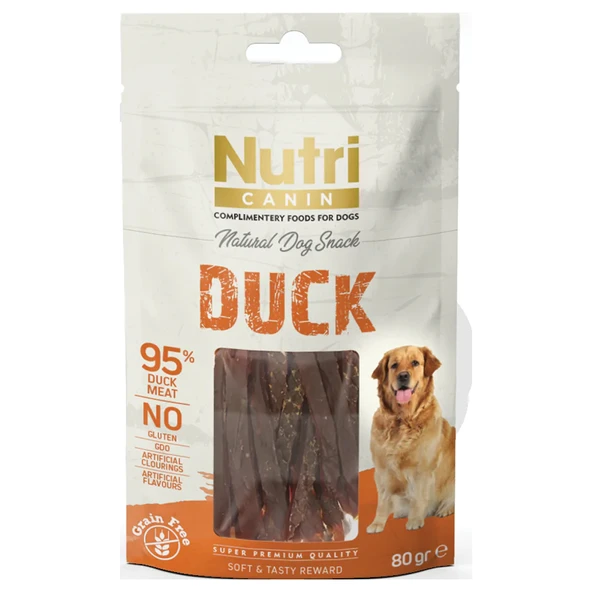 Nutri Duck Snack Ördekli Köpek Ödülü 80 Gr ürün görseli 1