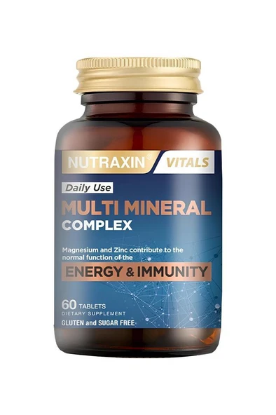 Nutraxin Multi Mineral Complex 60 Tablet ürün görseli 1