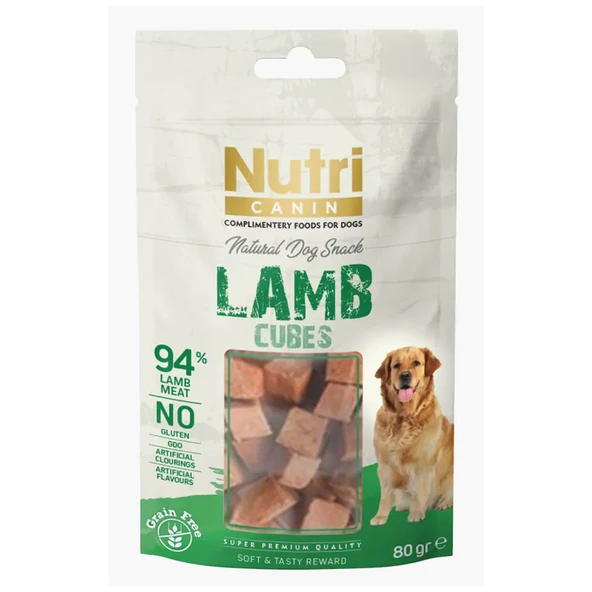 Nutri Lamb Cubes Kuzulu Köpek Ödülü 80 Gr ürün görseli 1