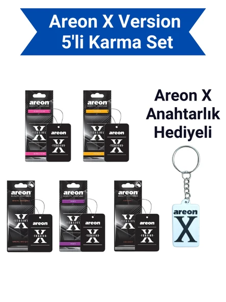 Areon X Version 5'li Karma Set ürün görseli
