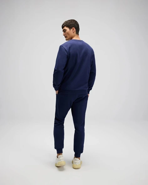 Ellesse EM556-NV Erkek Lacivert Sweat - 4