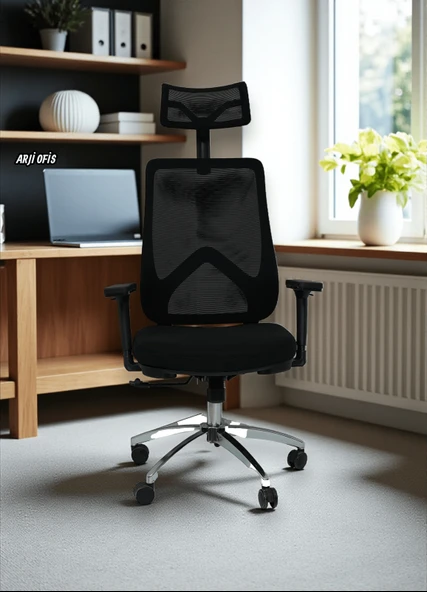 Arji Çalışma Koltuğu Fileli