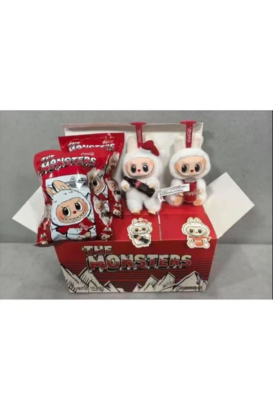 Kolalı Labubu Süpriz Paket Oyuncak 16 Cm Kutulu Labubu Figür ŞEFFAF KUTULU - 2