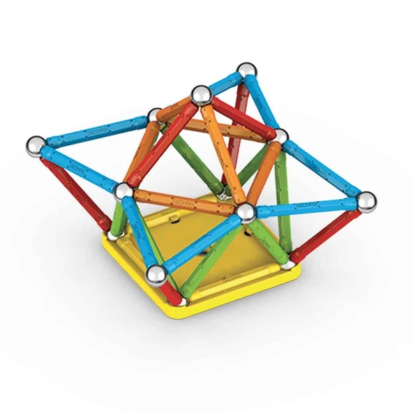 Geomag Supercolor Panels Manyetik Zeka Oyunu 60 Parça Eğitici Yetenek Geliştiren Oyuncak - 7