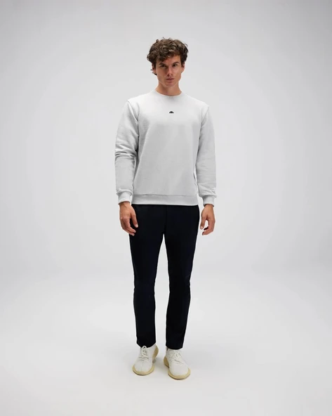 Ellesse EM556-GI Erkek Gri Sweat - 3