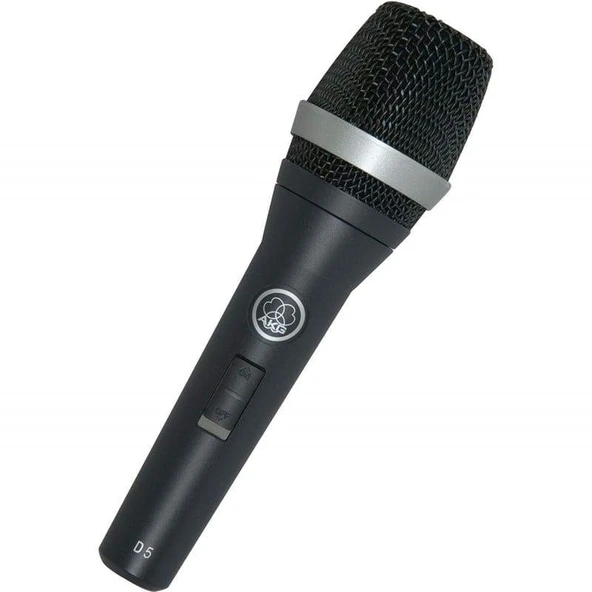 AKG D5S Supercardioid Dinamik Vokal Mikrofonu Anahtarlı - 4