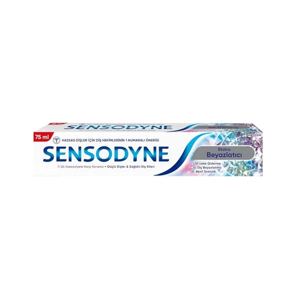 Sensodyne Ekstra Beyazlatıcı Diş Macunu 75 ml - 1