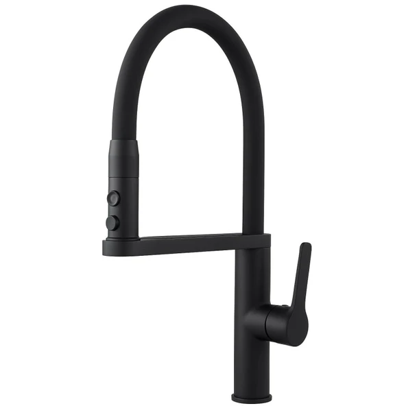 Fleko Kuğu 501 Ultra Black Eviye Mutfak Bataryası