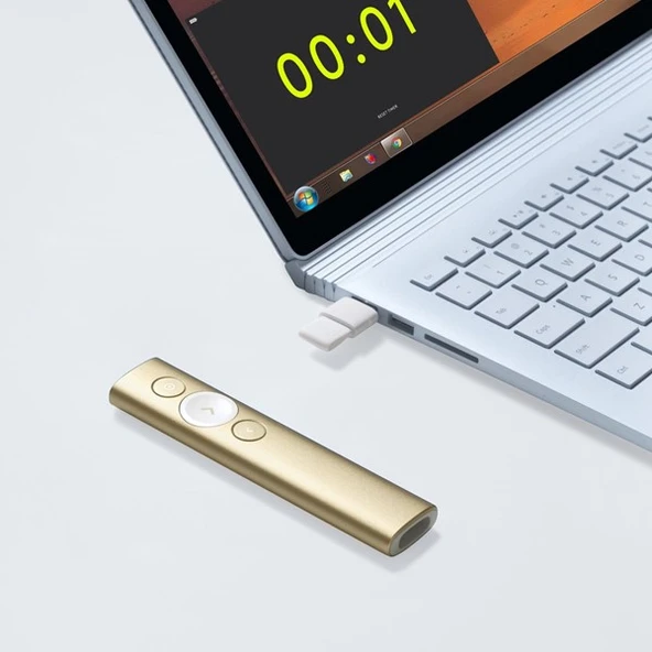 <![CDATA[Logitech Spotlight(Tm) Sunum Kumandası-Altın 910-004862]]> - 6